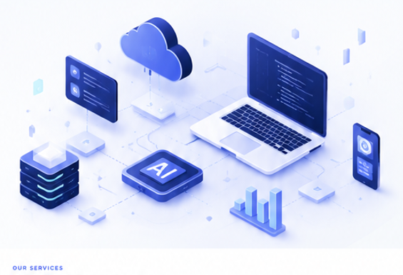 Kalzea Solutions technology illustration